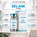 Avelqor Labs Selank 10 mg laboratory research material