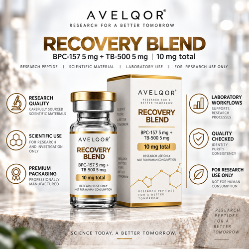 Avelqor Labs Recovery Blend 10 mg laboratory research material
