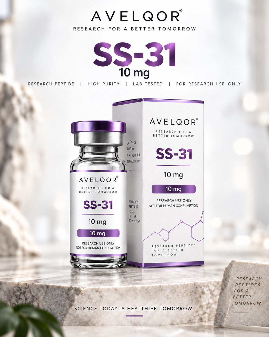 Avelqor Labs SS-31 10 mg laboratory research material