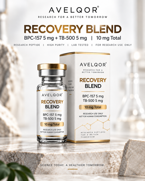 Avelqor Labs Recovery Blend 10 mg laboratory research material