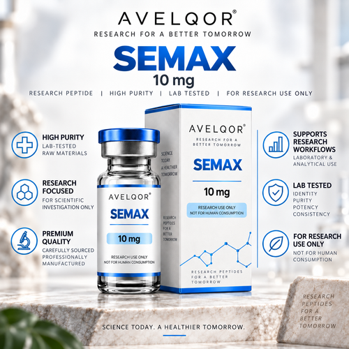 Avelqor Labs Semax 10 mg laboratory research material
