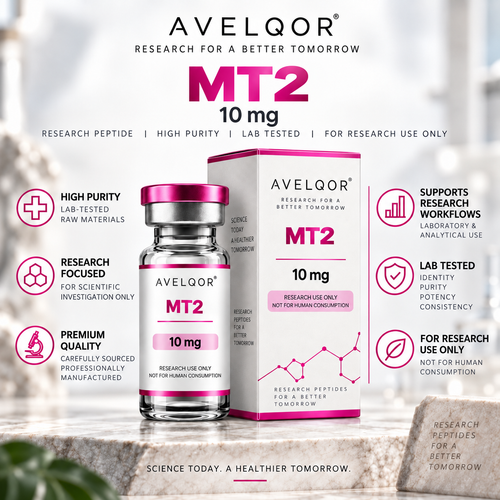 Avelqor Labs Melanotan II MT2 10 mg laboratory research material
