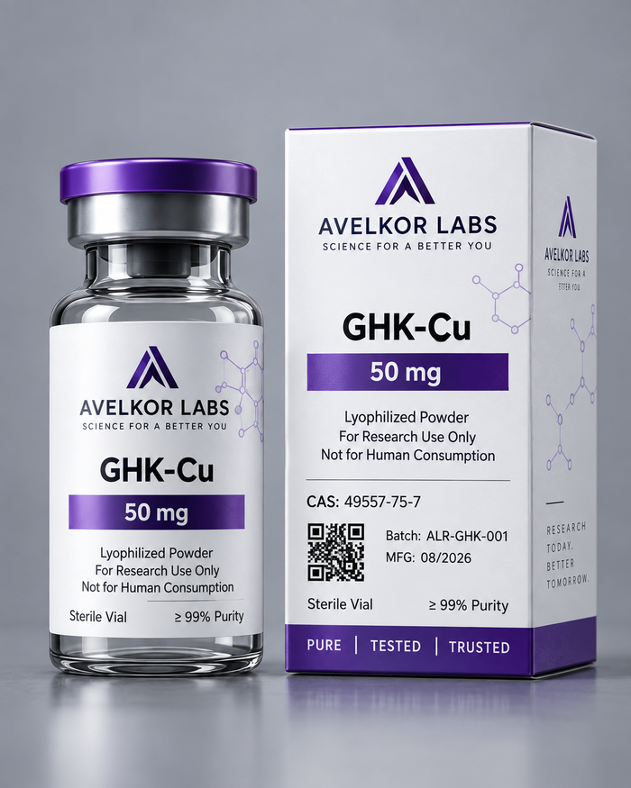 GHK-Cu 50 mg – Labor-Forschungsmaterial